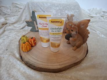 Apinatrur Latschenkiefer Bein-und Fußpflegegel mit Propolis 100ml Tube