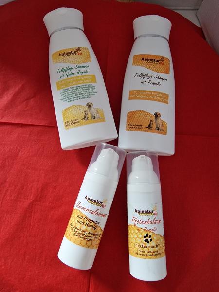 Apinaturvet Fellpflegeshampoo mit Honig und Propolis 200ml
