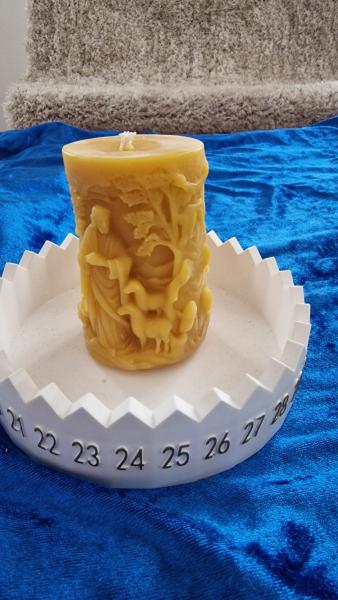 Bienenwachskerze Schafhirte