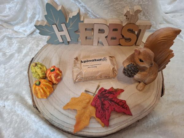 Apinatur festes Shampoo mit Honig 100g